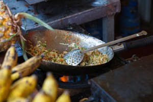 56682776 - making of kottu - sri lanka cuisine